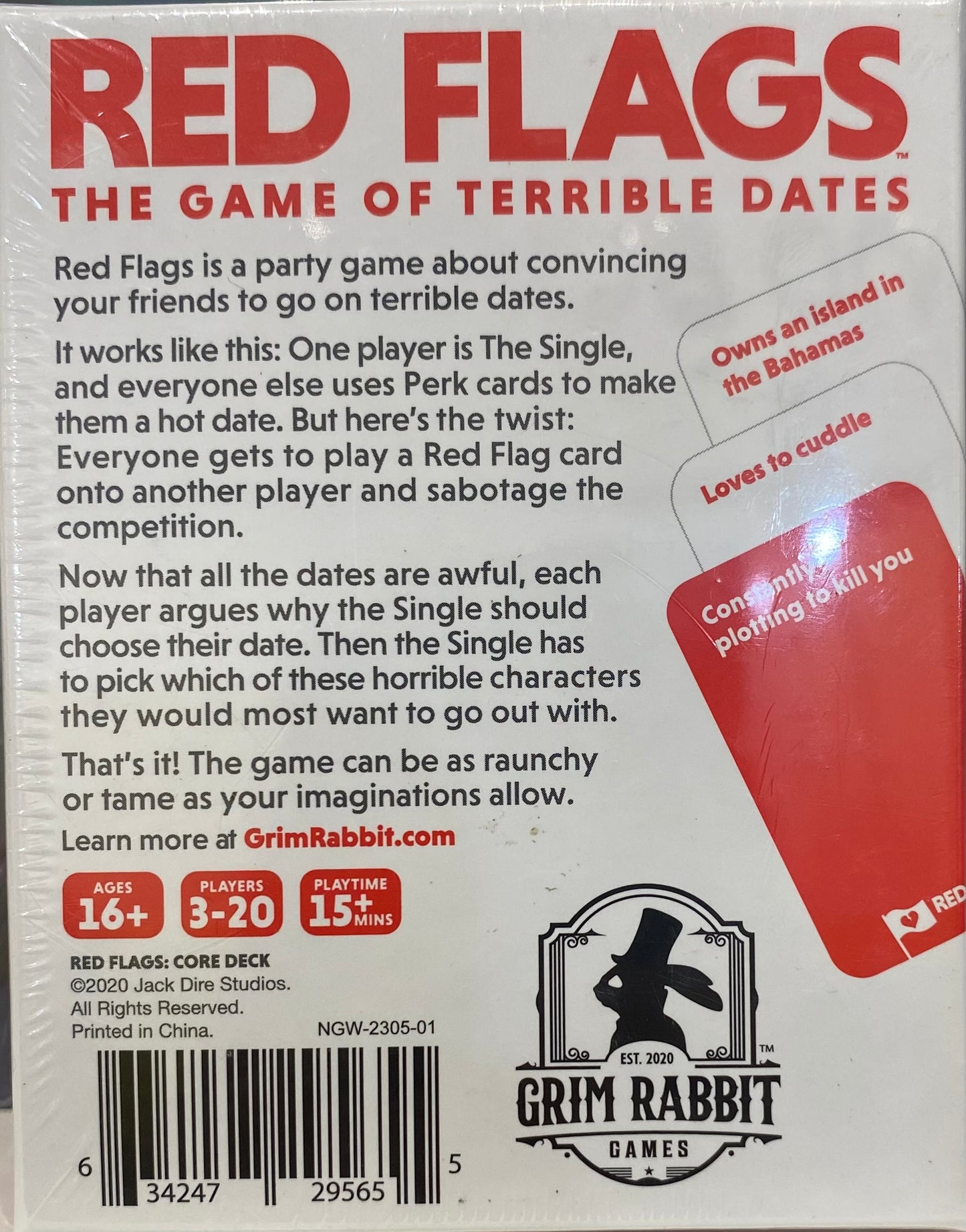Red Flags: The Game of Terrible Dates