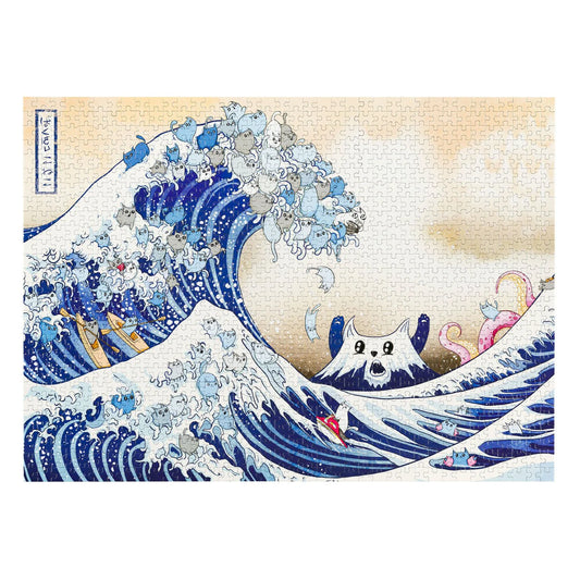 The Great Wave of Cat-a-gawa