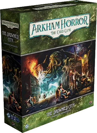 Arkham Horror: The Card Game - The Drowned City Campaign Expansion
