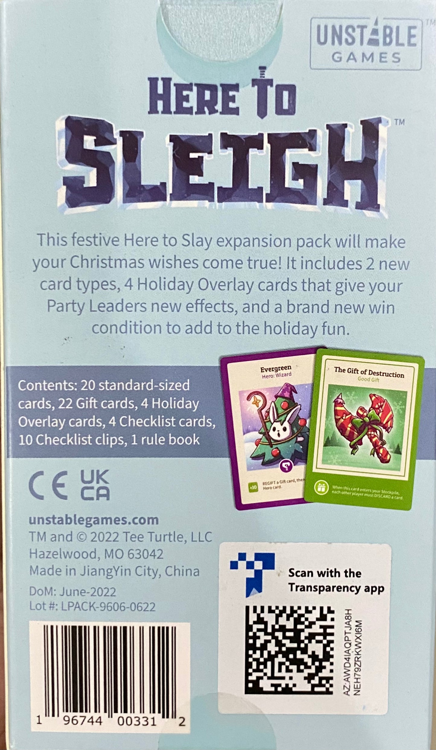 Here to Slay: Here to Sleigh