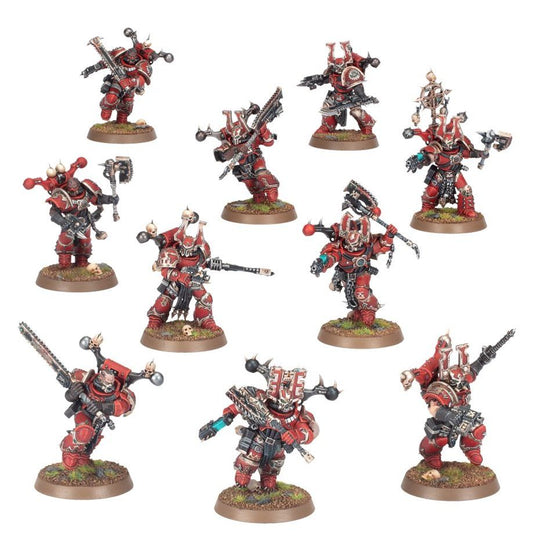 Warhammer 40K - World Eaters: Khorne Berzerkers