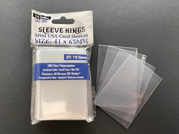 Sleeve Kings 41 x 63mm Card Sleeves