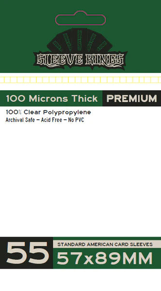 Sleeve Kings PREMIUM 57 x 89mm Card Sleeves