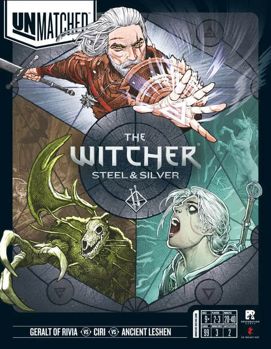 Unmatched: Witcher - Steel and Silver is
