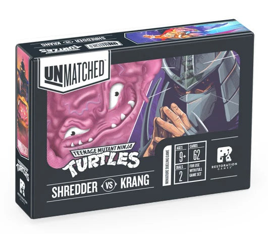 Unmatched: Adventures - Teenage Mutant Ninja Turtles Shredder vs Krang Deck