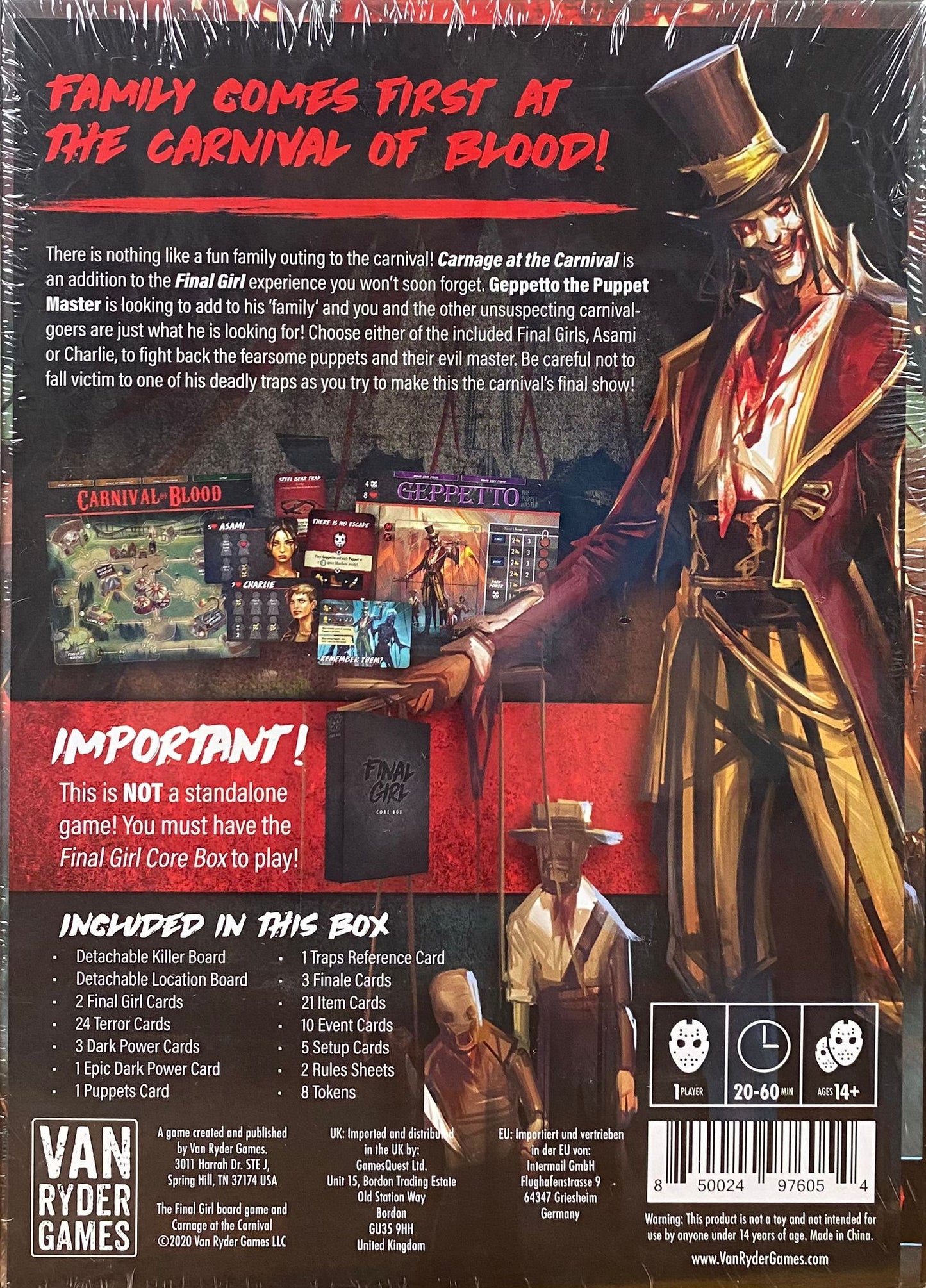 Final Girl Series 1: Carnage at the Carnival