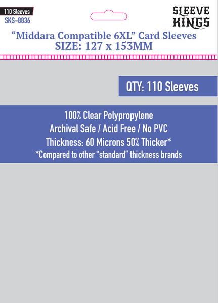 Sleeve Kings 127 x 153mm 6XL Super Large Card Sleeves