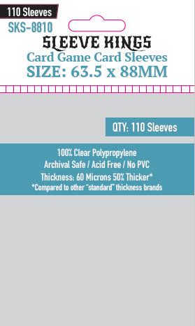 Sleeve Kings 63.5 x 88mm Card Sleeves