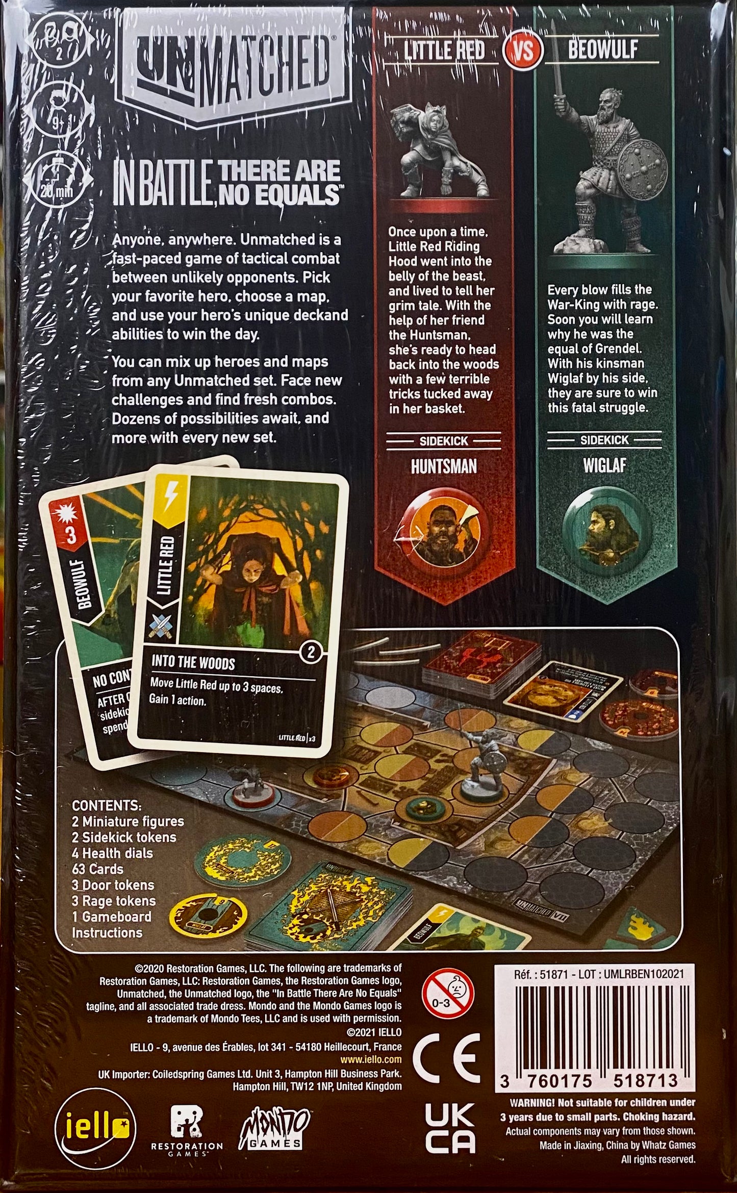 Unmatched: Little Red Riding Hood vs Beowulf