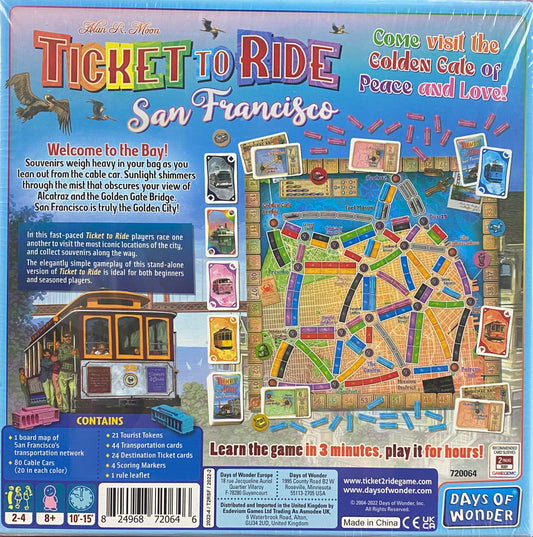Ticket to Ride: San Francisco