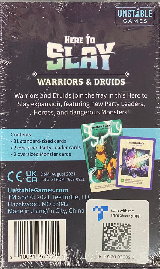 Here to Slay: Warriors and Druids