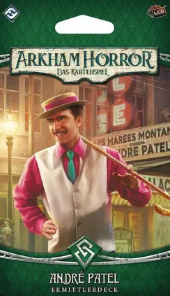 Arkham Horror: The Card Game - Andre Patel (André Patel) Investigator Deck