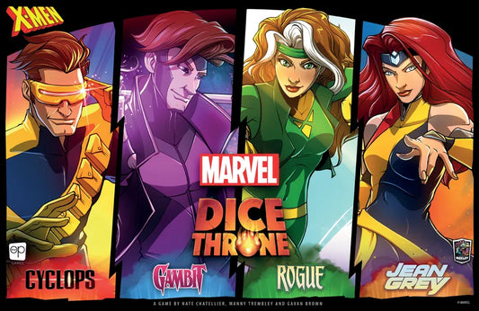 Marvel Dice Throne: X-Men – Cyclops v. Gambit v. Rogue v. Jean Grey