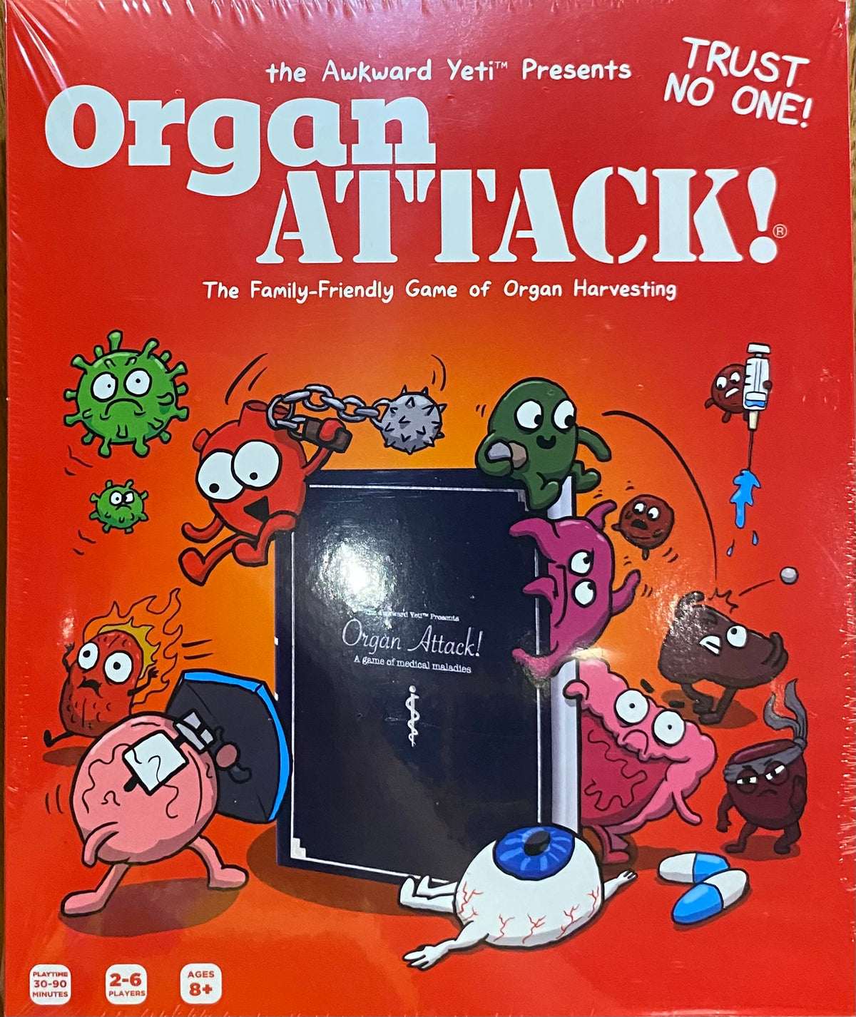 Organ Game Organ ATTACK! – Board Game Madness