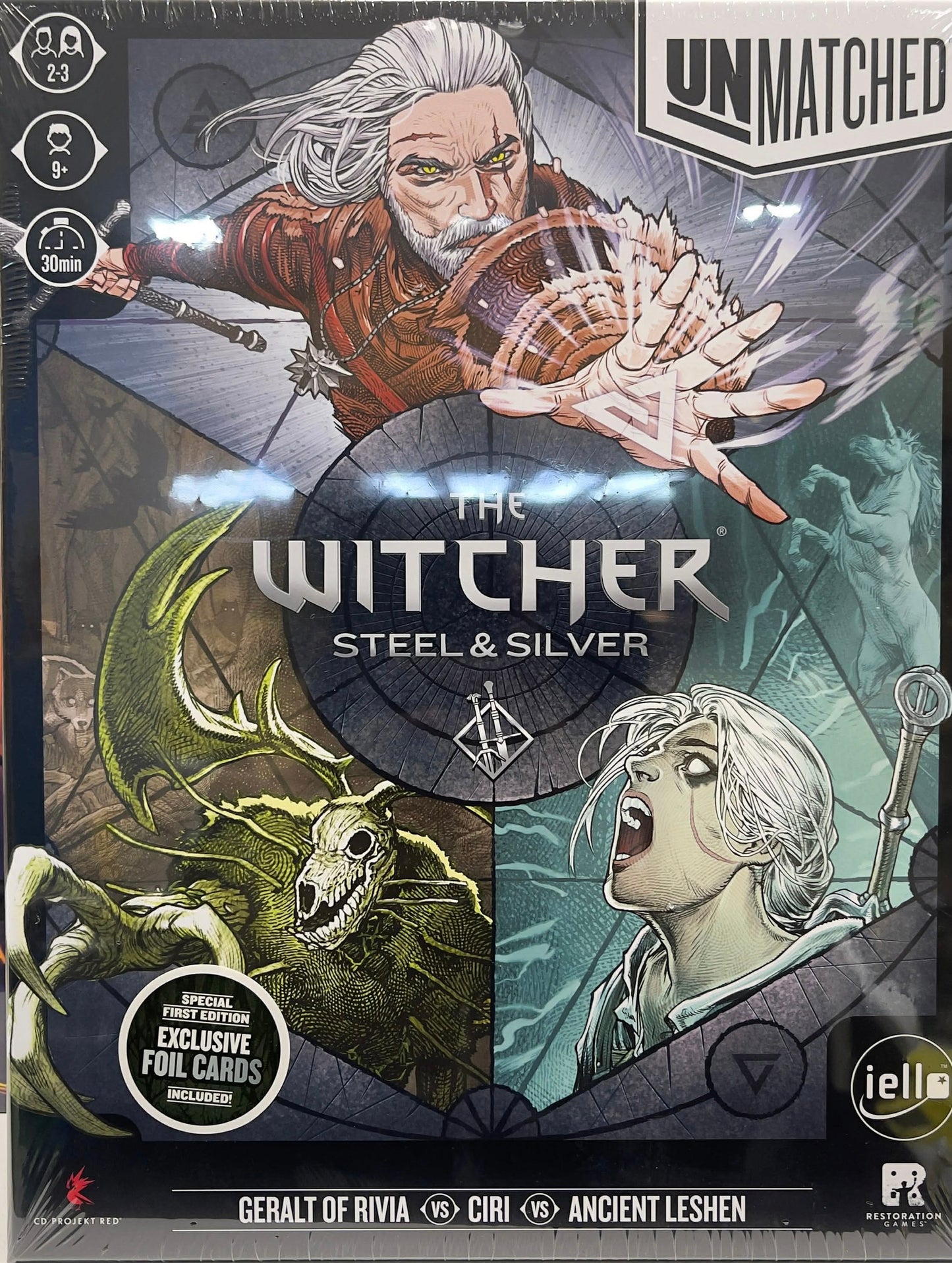 Unmatched: Witcher - Steel and Silver
