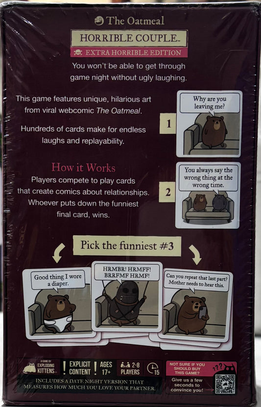 Horrible Couple: Extra Horrible Edition (ding & dented)