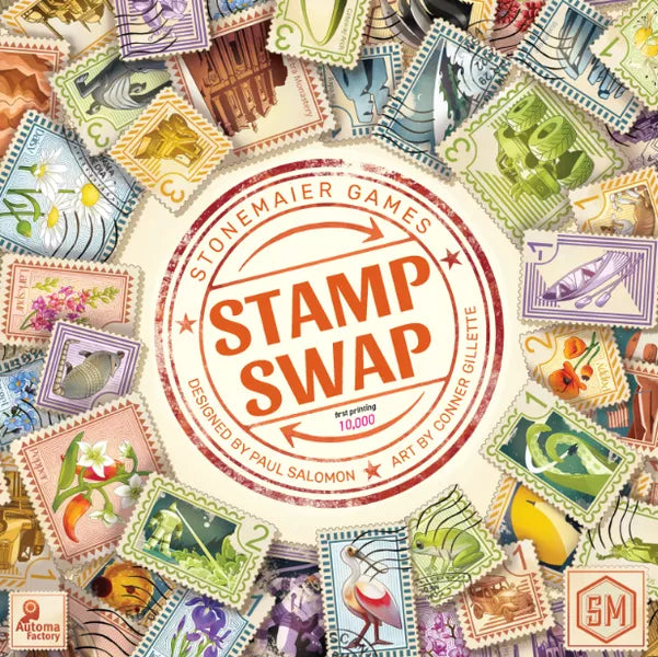 Stamp Swap – Board Game Madness