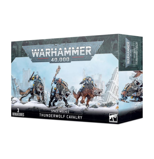 Warhammer 40K Space Wolves: Thunderwolf Cavalry