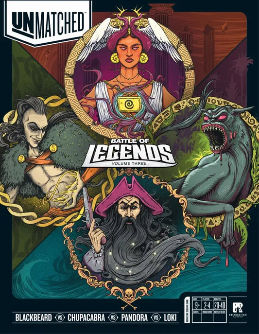 Unmatched: Battle of Legends Volume Three