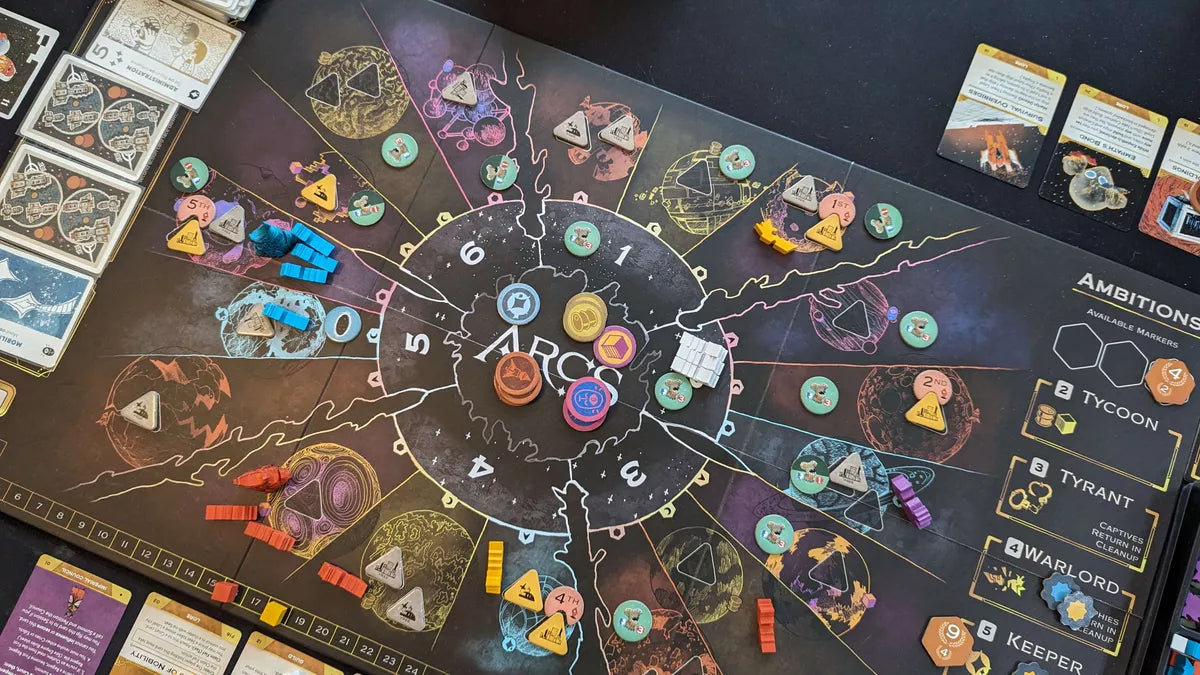 Arcs Board Game Madness Arcs Board Game Madness