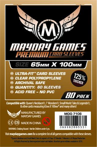 Mayday Games 65 x 100mm Premium Card Sleeves