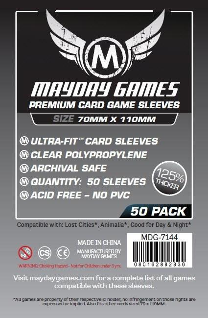 Mayday Games 70 x 110mm Premium Card Sleeves