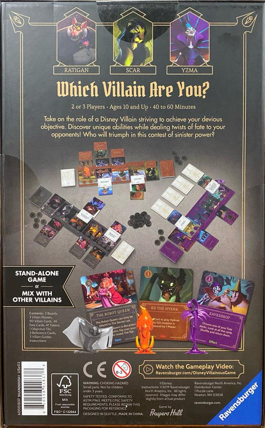 Disney Villainous: Evil Comes Prepared (ding & dented #4)