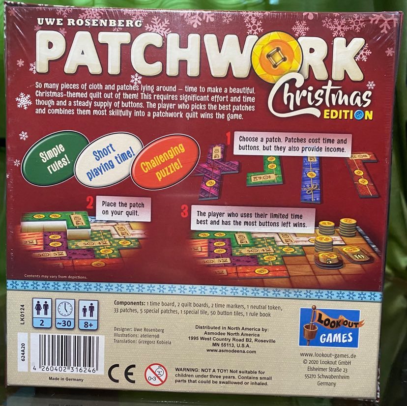Patchwork: Christmas Edition (ding & dented)