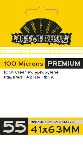 Sleeve Kings PREMIUM 41 x 63mm Card Sleeves