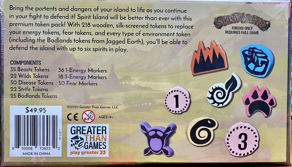 Spirit Island: Premium Token Pack #1 – Board Game Madness