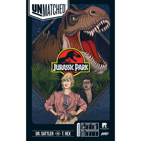 Unmatched: Jurassic Park - Dr Sattler vs T-rex