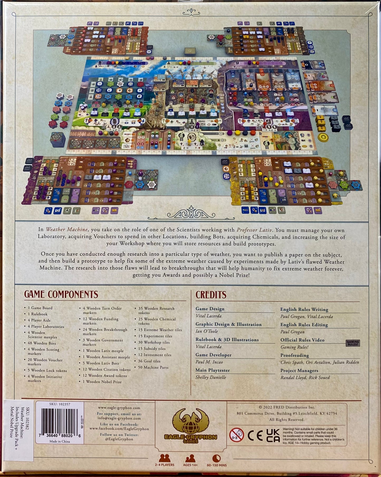 Weather Machine Kickstarter Edition – Board Game Madness
