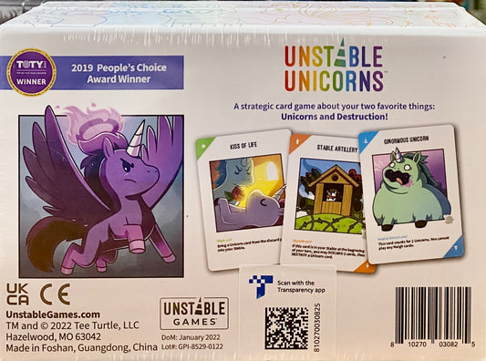 Unstable Unicorns