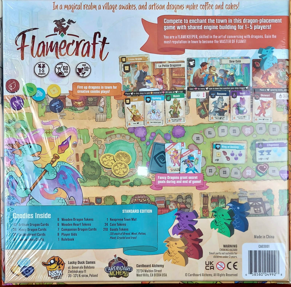 Flamecraft : Édition Standard - Lucky Duck Games Flamecraft : Édition Standard - Lucky Duck Games