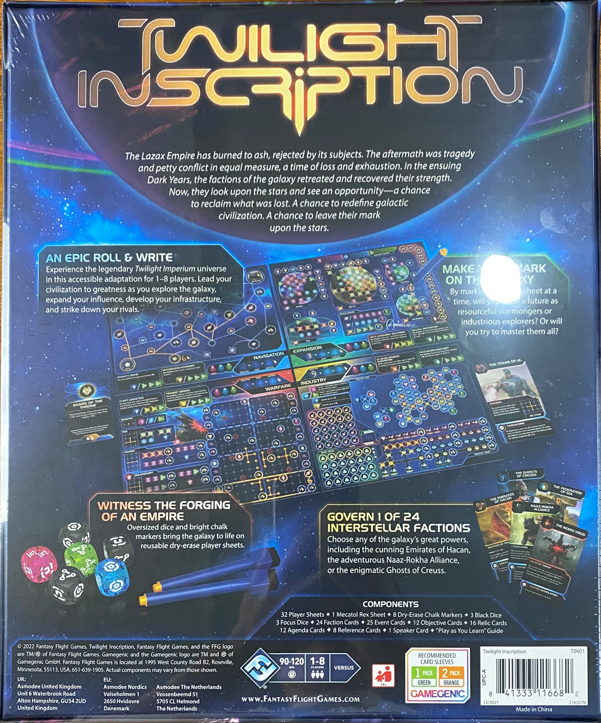 Twilight Inscription – Board Game Madness