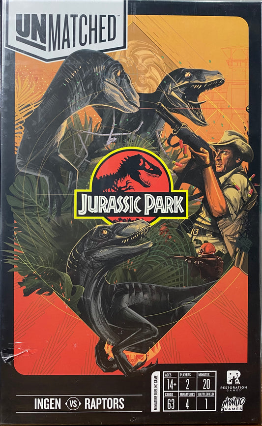 Unmatched: Jurassic Park - InGen vs Raptors