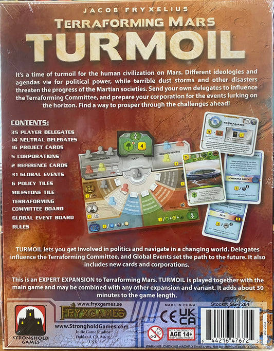 Terraforming Mars: Turmoil