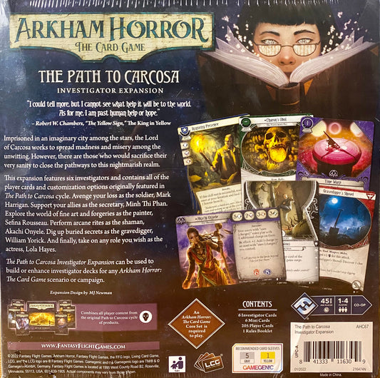 Arkham Horror LCG: The Path to Carcosa Investigator