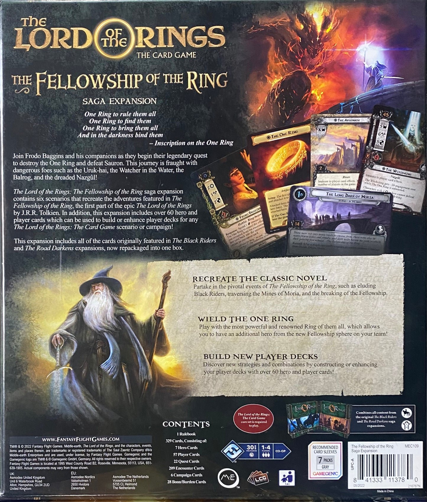 The Lord of the Rings: The Card Game – The Fellowship of the Ring: Saga Expansion