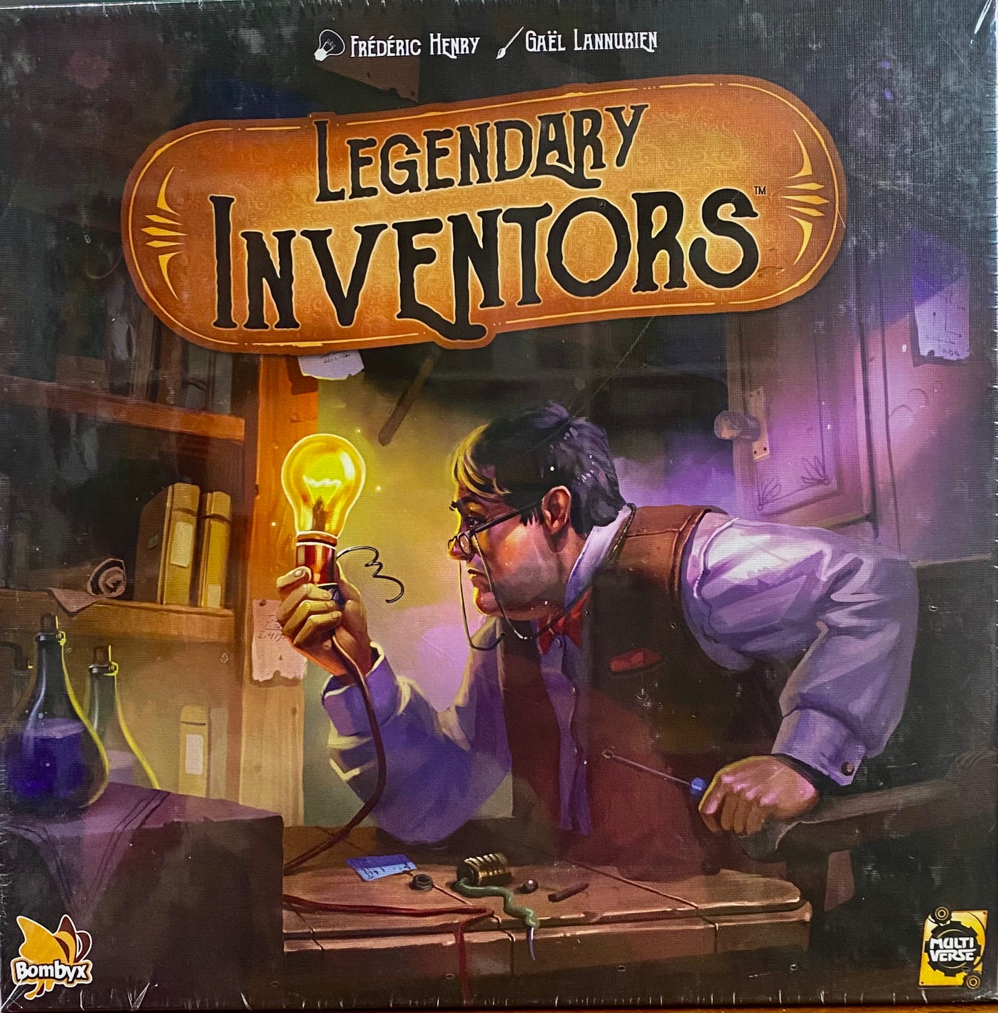 Genius Inventor Game Legendary Inventors – Board Game Madness
