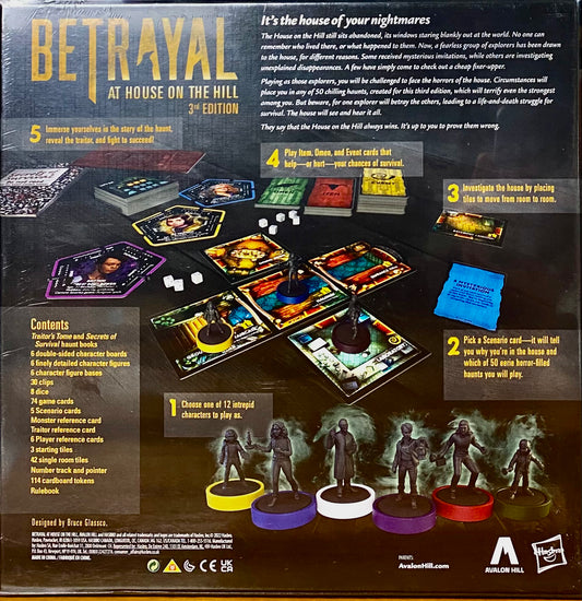 Betrayal at House on the Hill: 3rd Edition