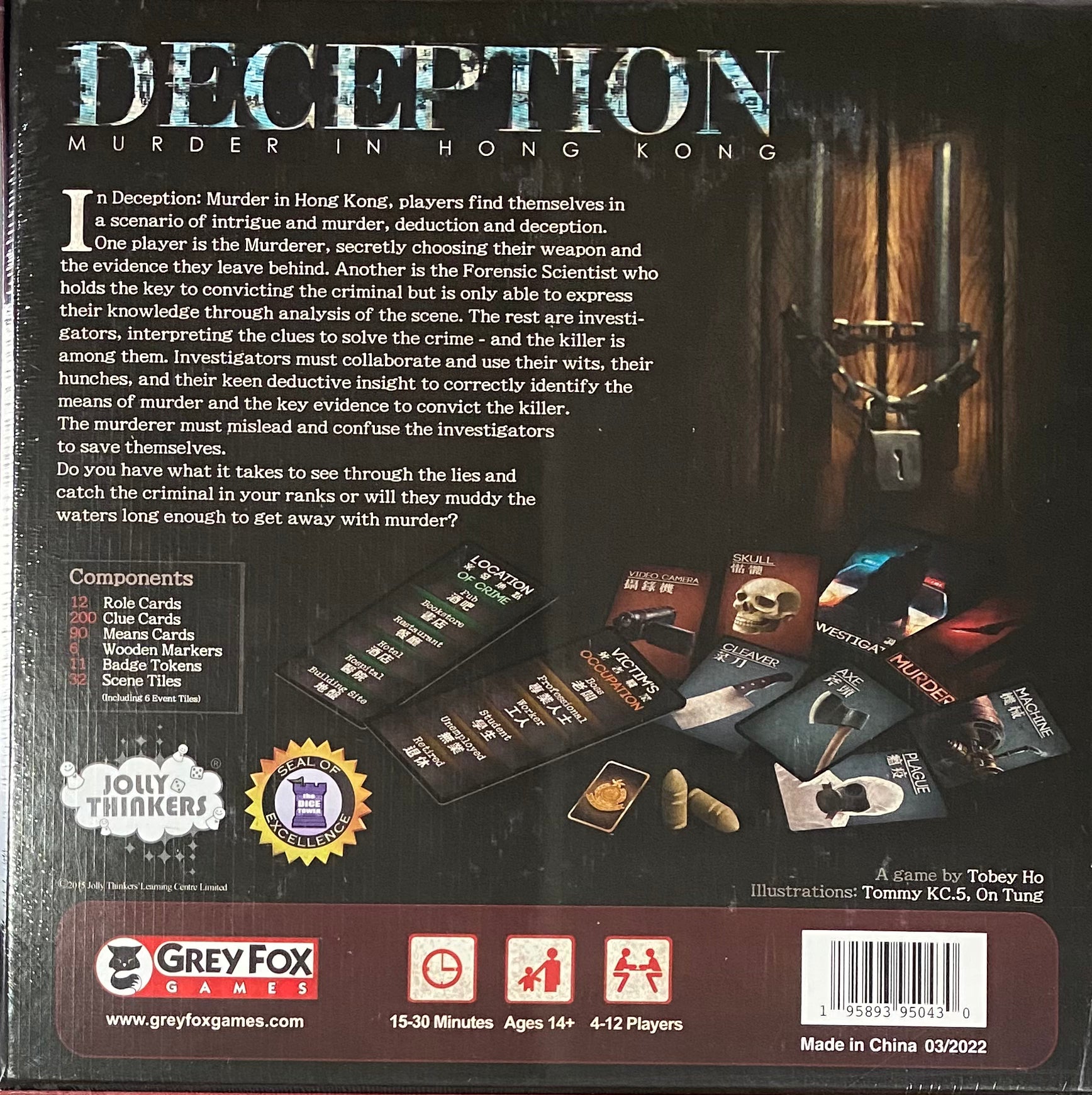 Deception: Murder in Hong Kong – Board Game Madness